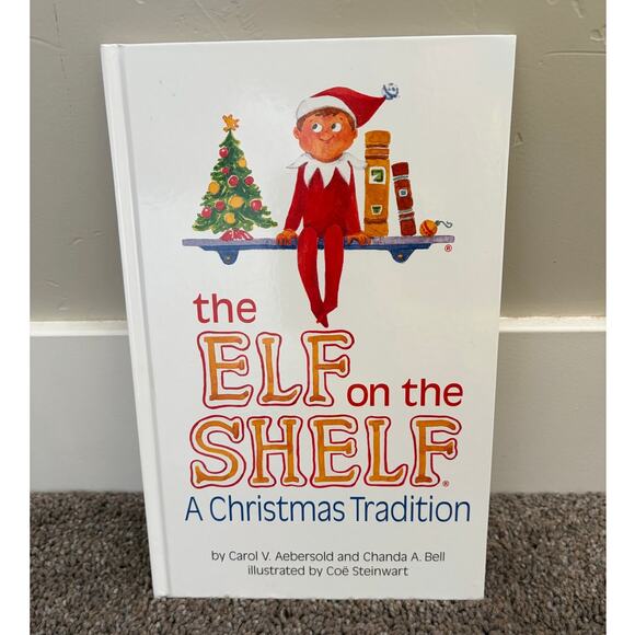 BOY Elf on the Shelf Christmas Book- BOOK ONLY - Picture 1 of 4
